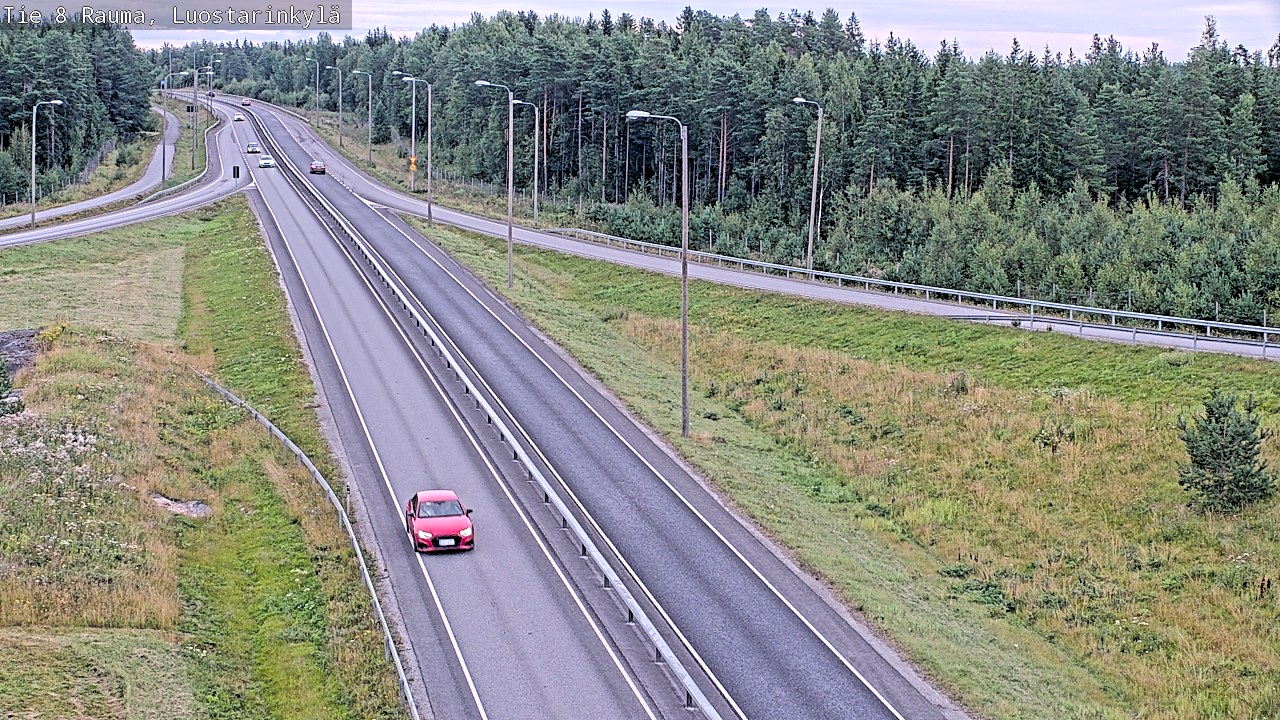 Weather Camera Image Road 8 Rauma, Luostarinkylä, Rauma, Satakunta