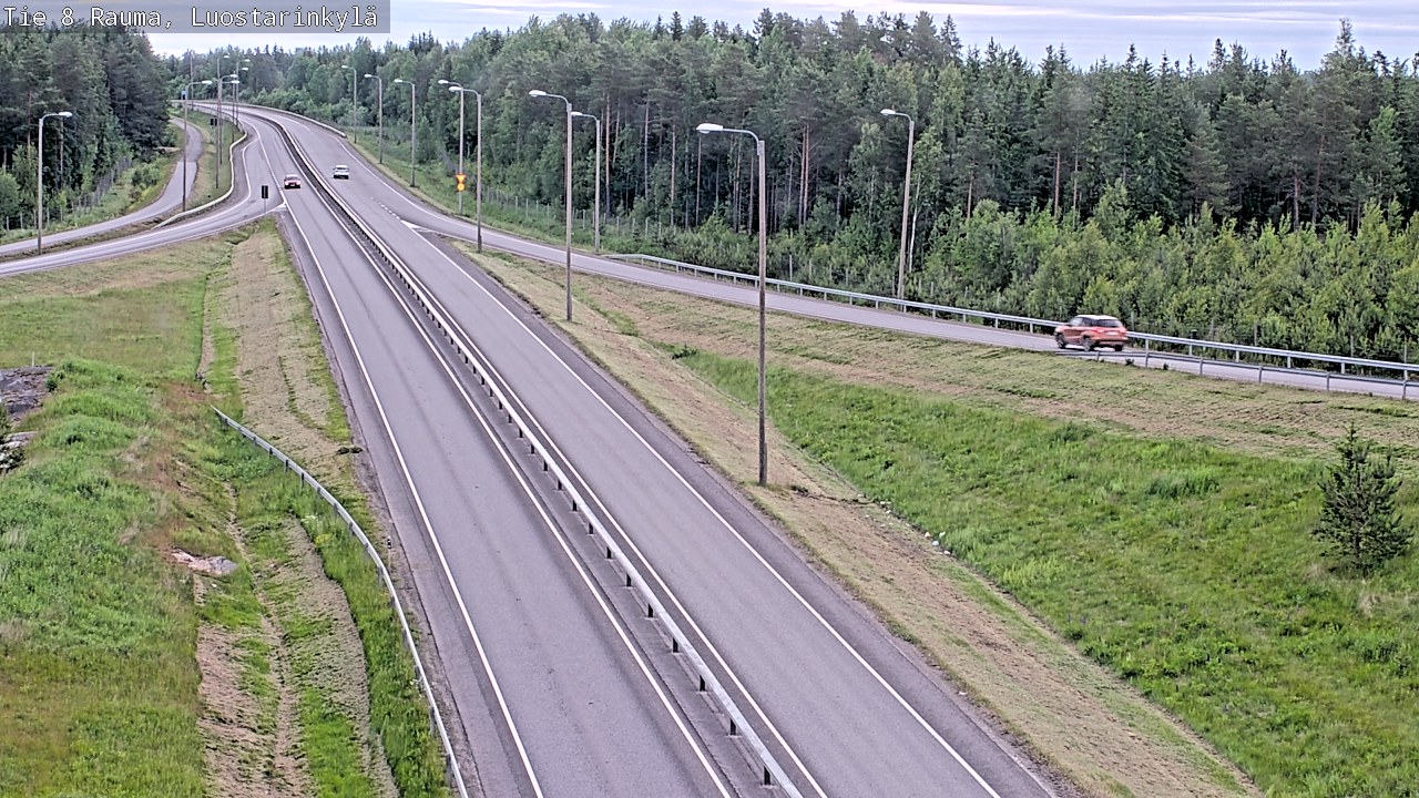 Weather Camera Image Road 8 Rauma, Luostarinkylä, Rauma, Satakunta