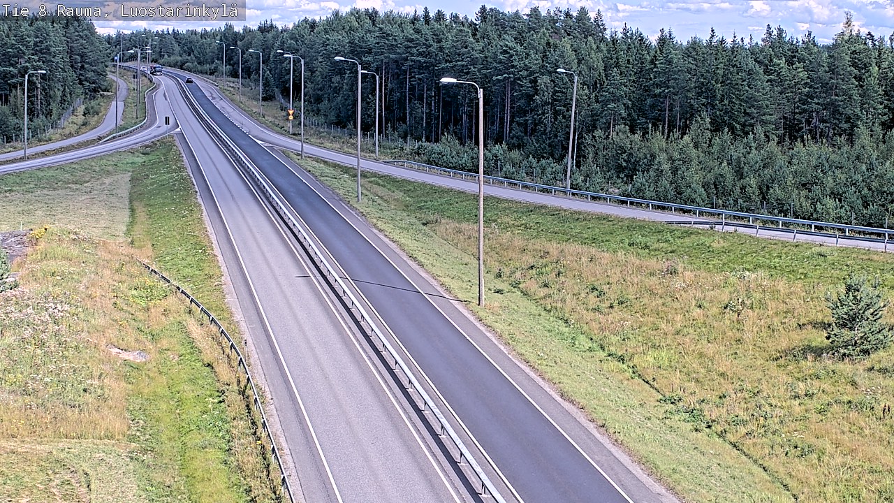 Kelikamerat Kuva Tie 8 Rauma, Luostarinkylä, Rauma, Satakunta