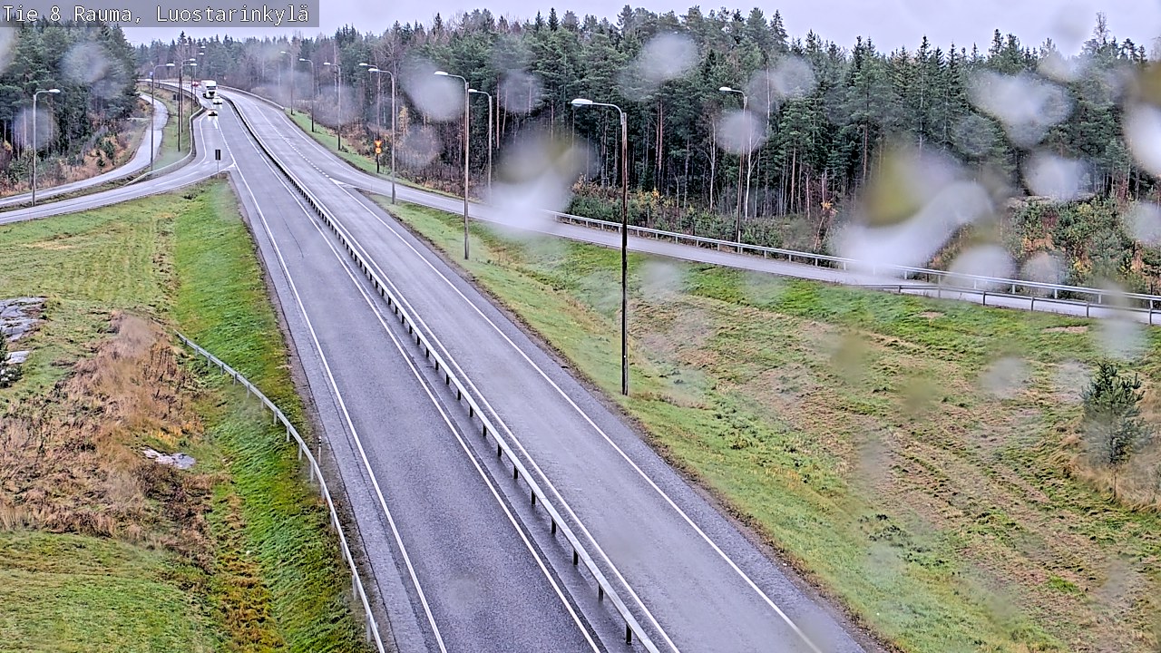 Kelikamerat Kuva Tie 8 Rauma, Luostarinkylä, Rauma, Satakunta