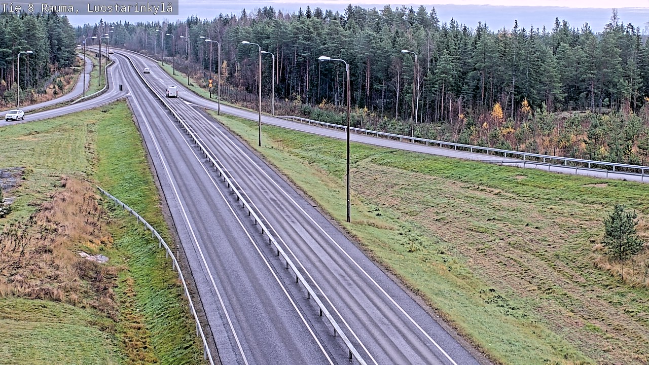 Kelikamerat Kuva Tie 8 Rauma, Luostarinkylä, Rauma, Satakunta