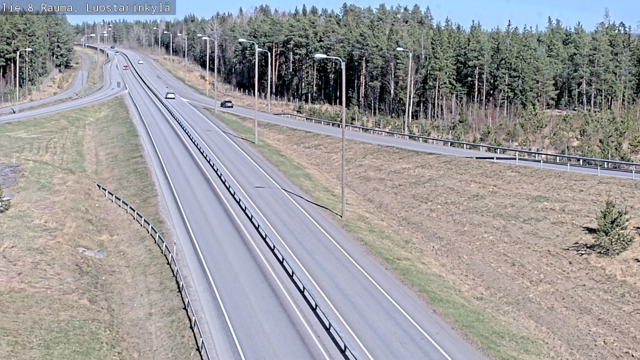 Kelikamerat Kuva Tie 8 Rauma, Luostarinkylä, Rauma, Satakunta