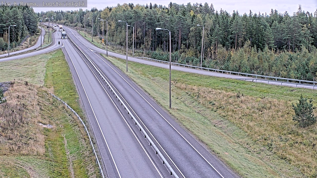 Kelikamerat Kuva Tie 8 Rauma, Luostarinkylä, Rauma, Satakunta
