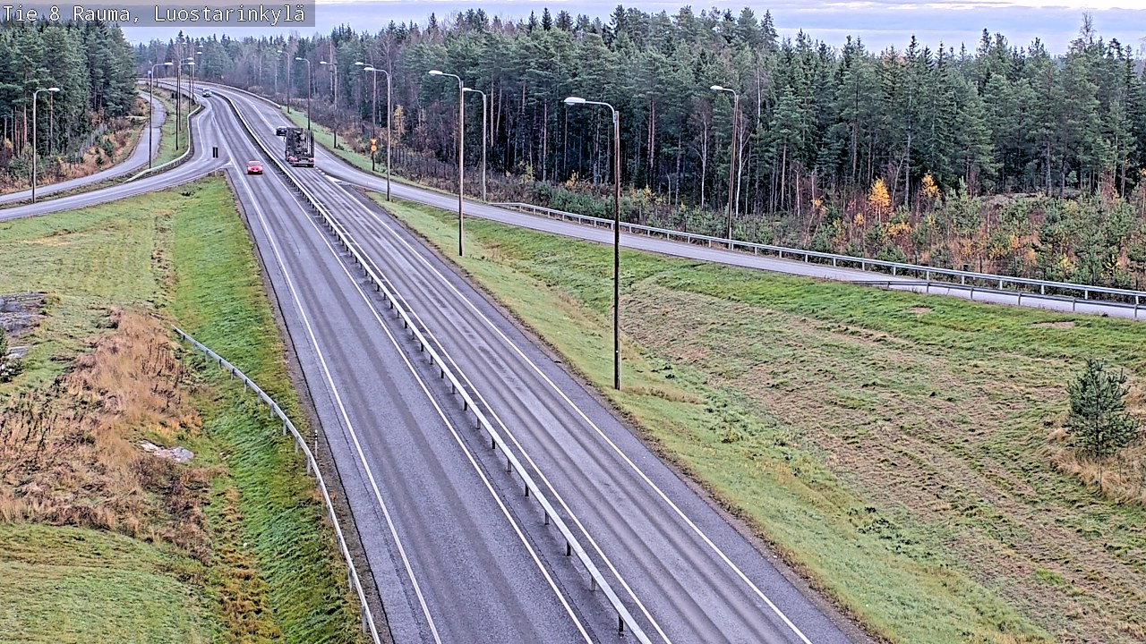 Kelikamerat Kuva Tie 8 Rauma, Luostarinkylä, Rauma, Satakunta