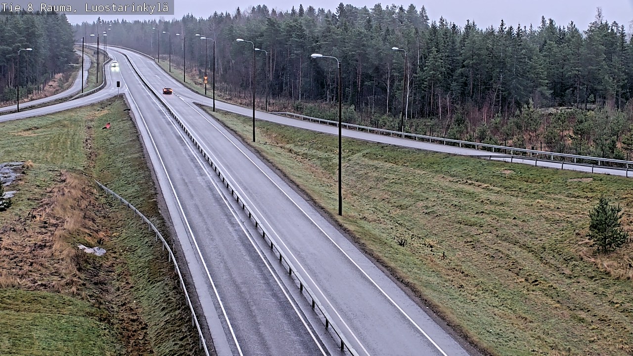 Kelikamerat Kuva Tie 8 Rauma, Luostarinkylä, Rauma, Satakunta