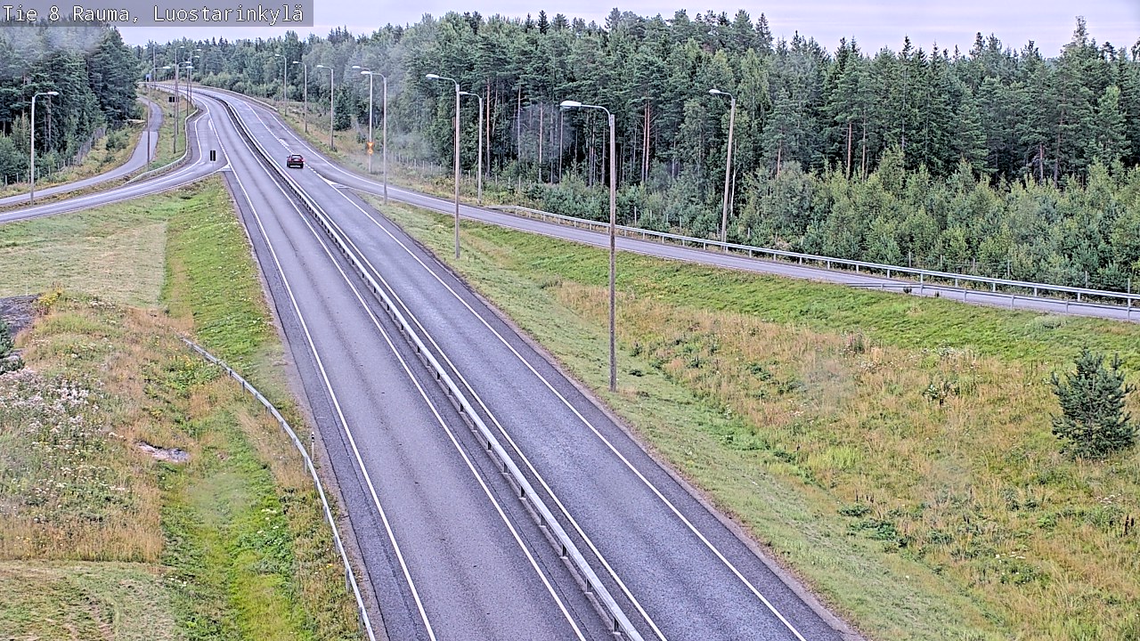 Weather Camera Image Road 8 Rauma, Luostarinkylä, Rauma, Satakunta