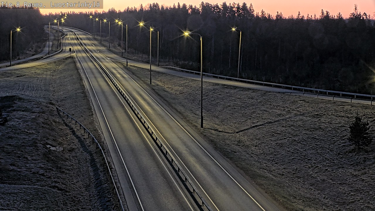 Kelikamerat Kuva Tie 8 Rauma, Luostarinkylä, Rauma, Satakunta