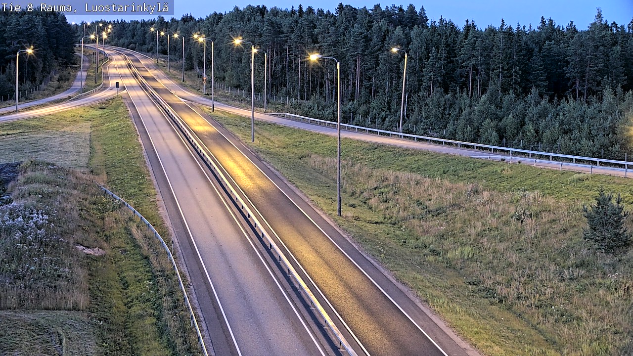 Kelikamerat Kuva Tie 8 Rauma, Luostarinkylä, Rauma, Satakunta