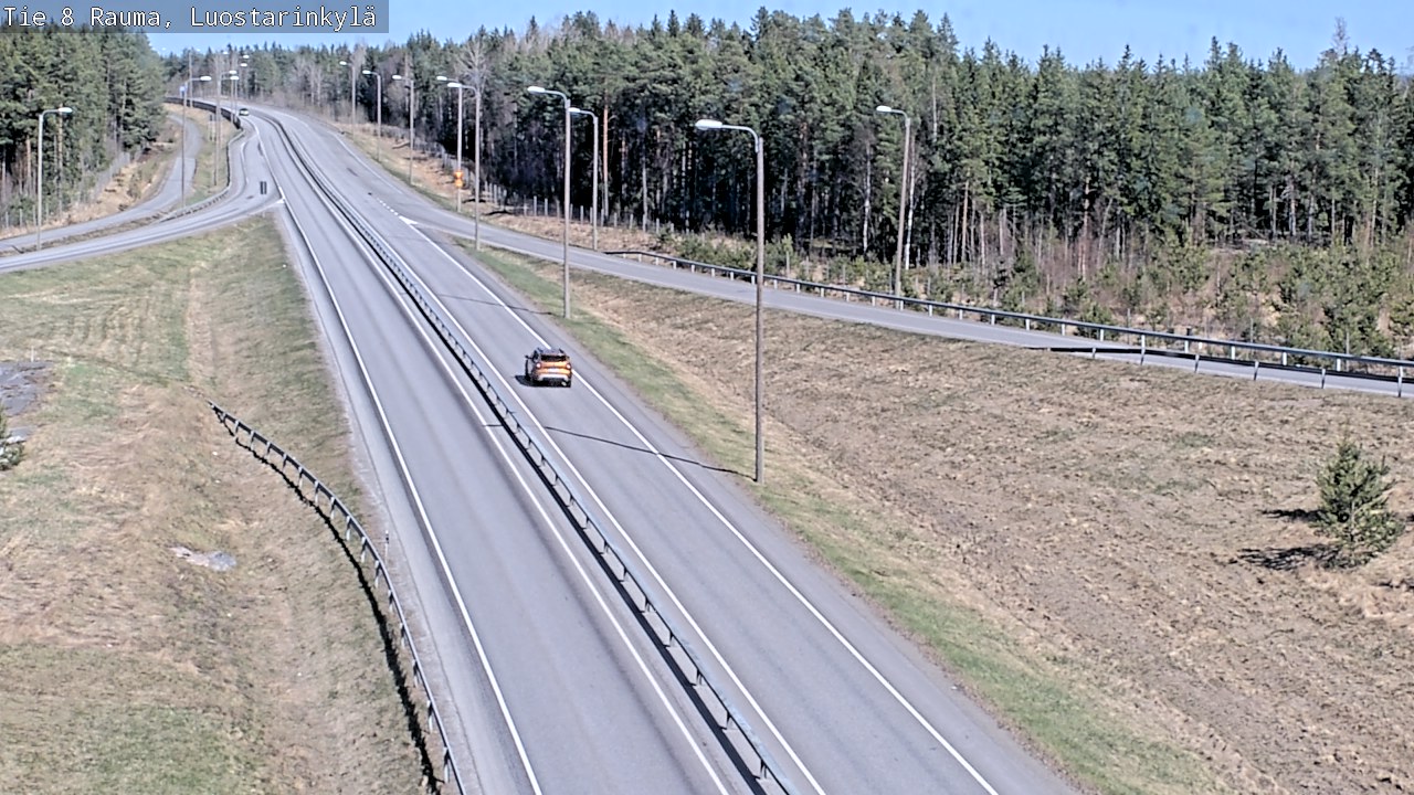 Kelikamerat Kuva Tie 8 Rauma, Luostarinkylä, Rauma, Satakunta