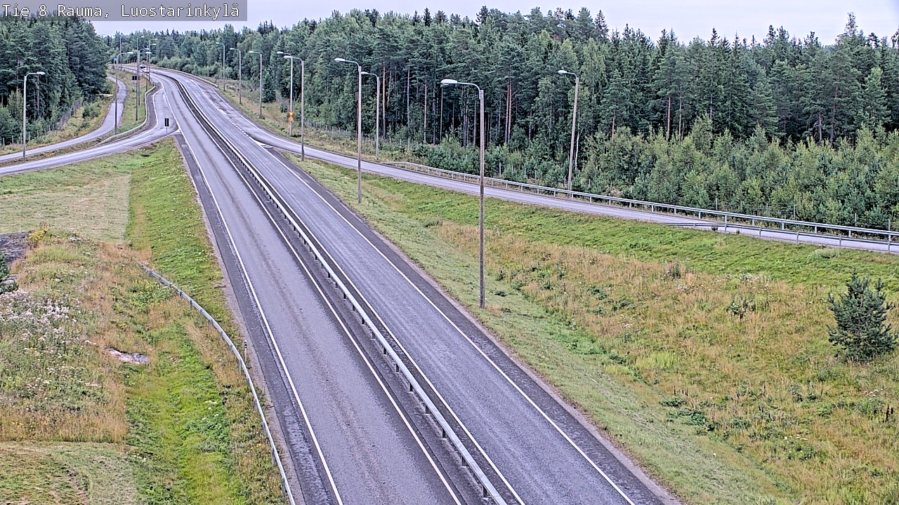 Weather Camera Image Road 8 Rauma, Luostarinkylä, Rauma, Satakunta