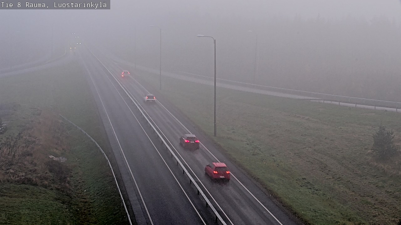 Kelikamerat Kuva Tie 8 Rauma, Luostarinkylä, Rauma, Satakunta