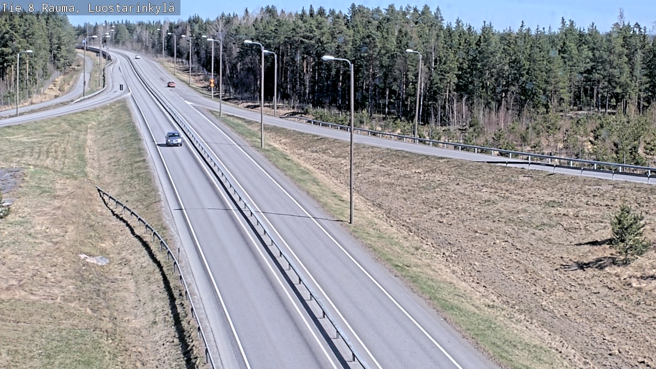 Kelikamerat Kuva Tie 8 Rauma, Luostarinkylä, Rauma, Satakunta