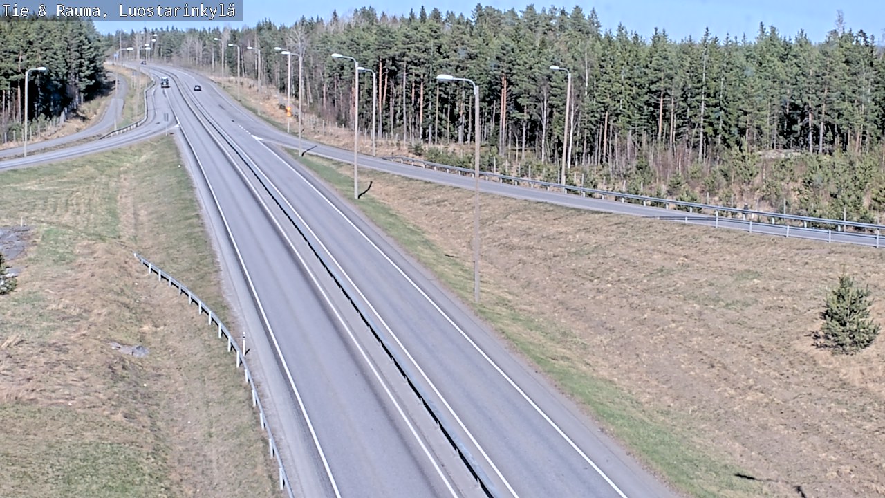 Kelikamerat Kuva Tie 8 Rauma, Luostarinkylä, Rauma, Satakunta