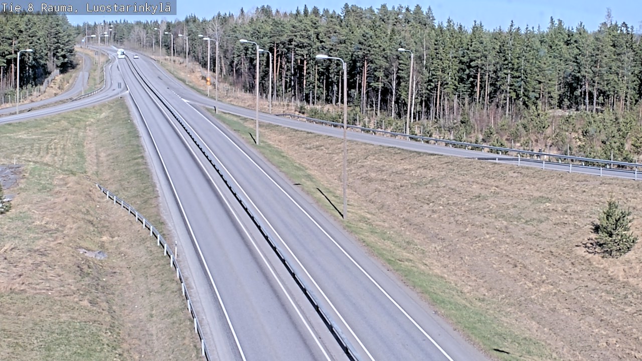 Kelikamerat Kuva Tie 8 Rauma, Luostarinkylä, Rauma, Satakunta