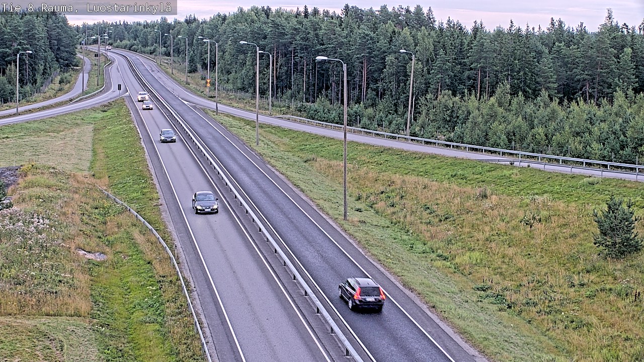 Weather Camera Image Road 8 Rauma, Luostarinkylä, Rauma, Satakunta