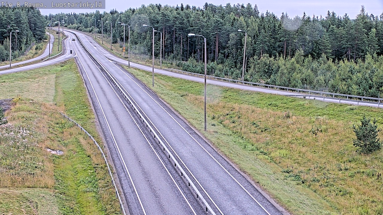 Weather Camera Image Road 8 Rauma, Luostarinkylä, Rauma, Satakunta