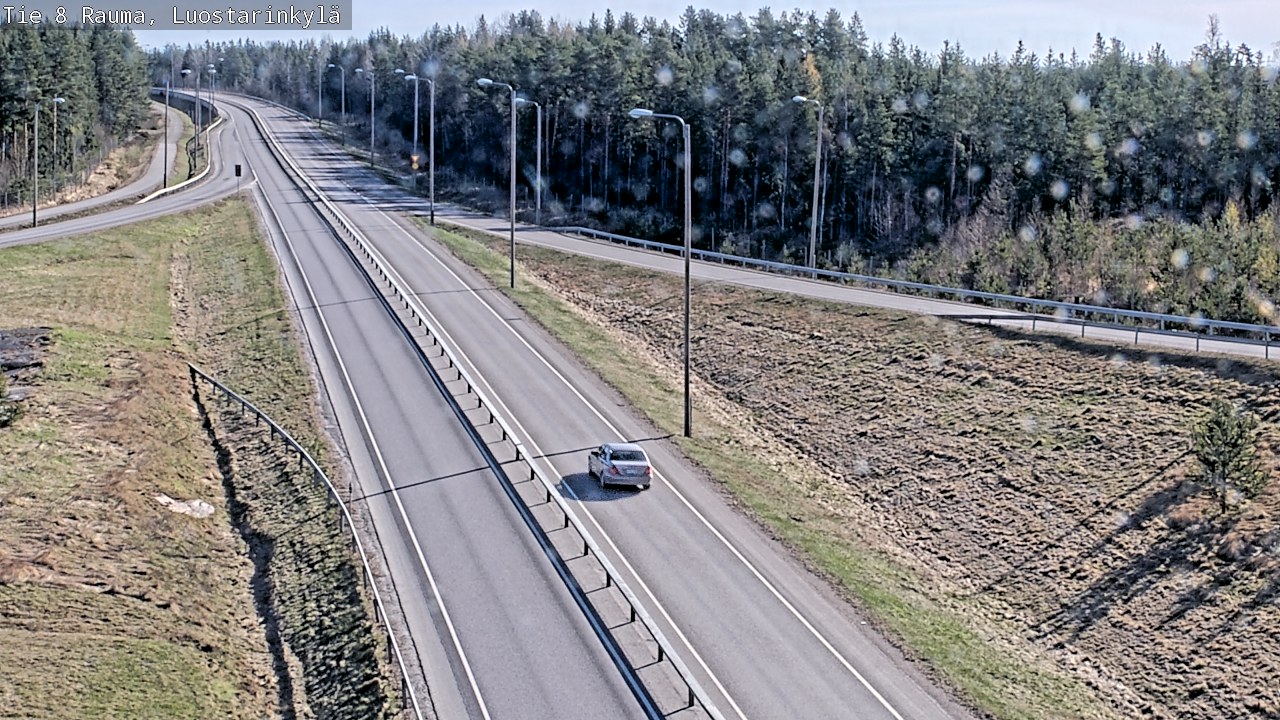 Kelikamerat Kuva Tie 8 Rauma, Luostarinkylä, Rauma, Satakunta