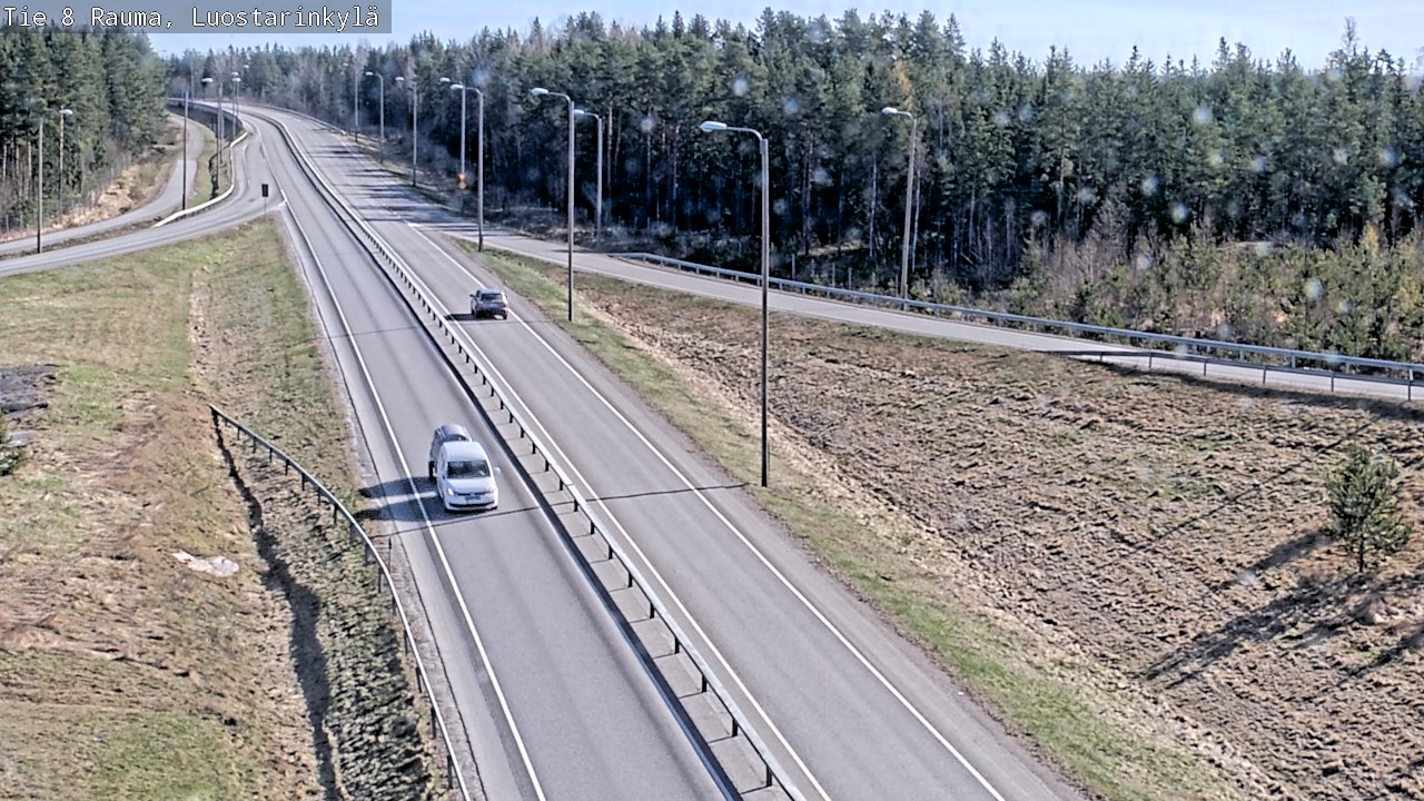 Kelikamerat Kuva Tie 8 Rauma, Luostarinkylä, Rauma, Satakunta