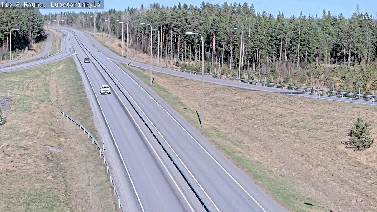 Kelikamerat Kuva Tie 8 Rauma, Luostarinkylä, Rauma, Satakunta