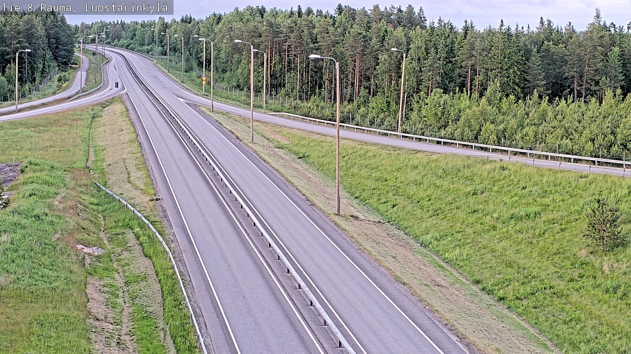 Kelikamerat Kuva Tie 8 Rauma, Luostarinkylä, Rauma, Satakunta