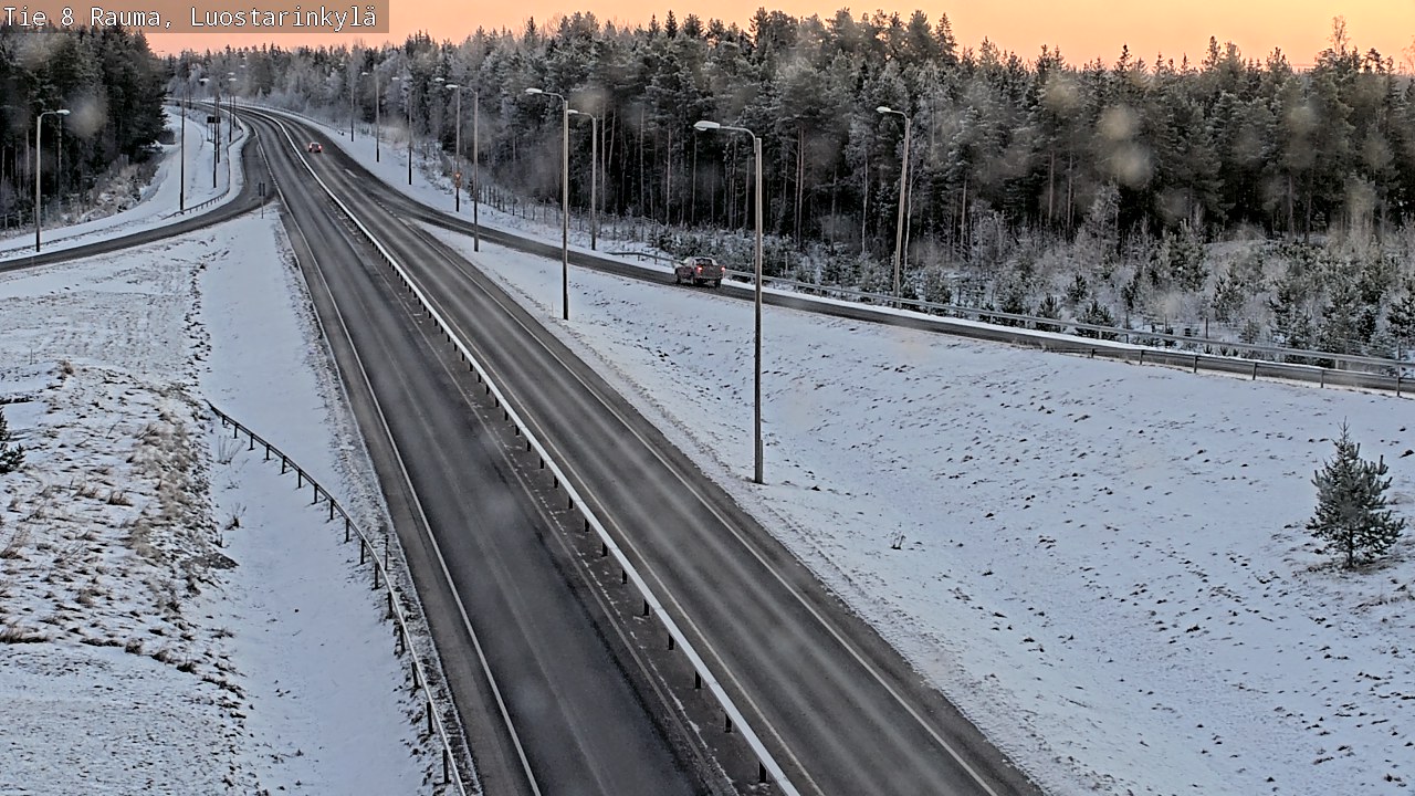 Kelikamerat Kuva Tie 8 Rauma, Luostarinkylä, Rauma, Satakunta