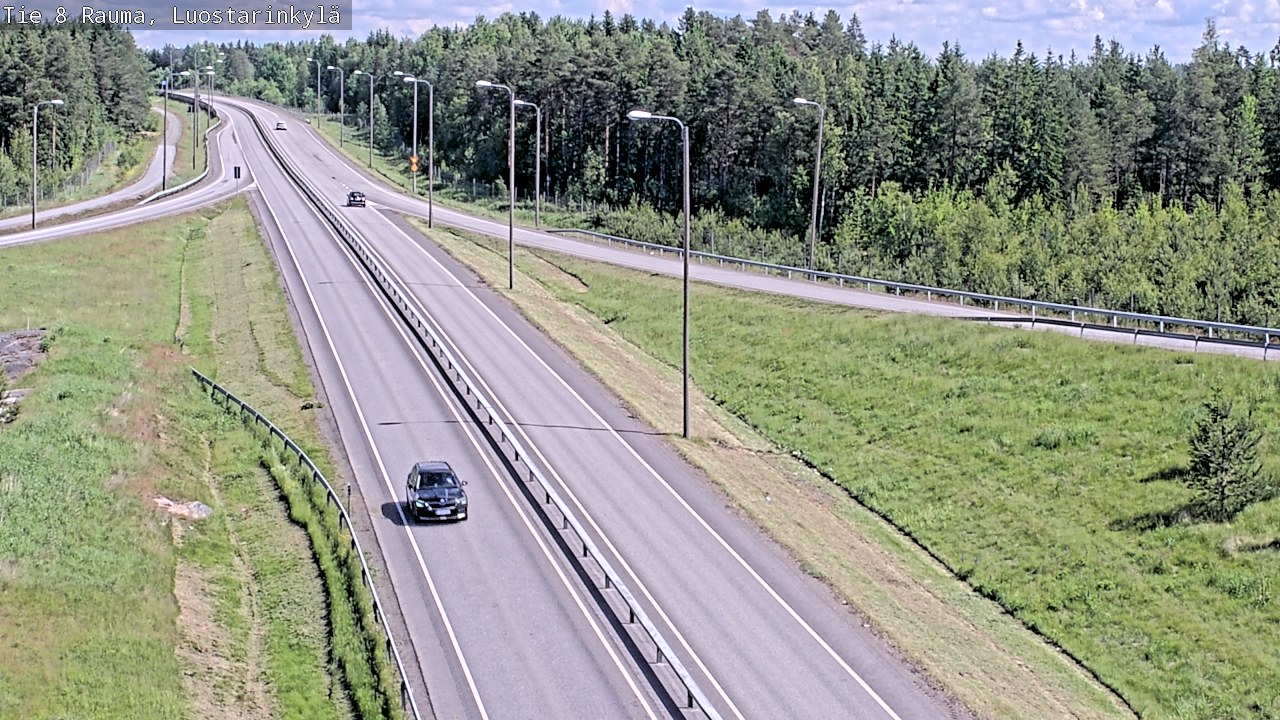 Kelikamerat Kuva Tie 8 Rauma, Luostarinkylä, Rauma, Satakunta