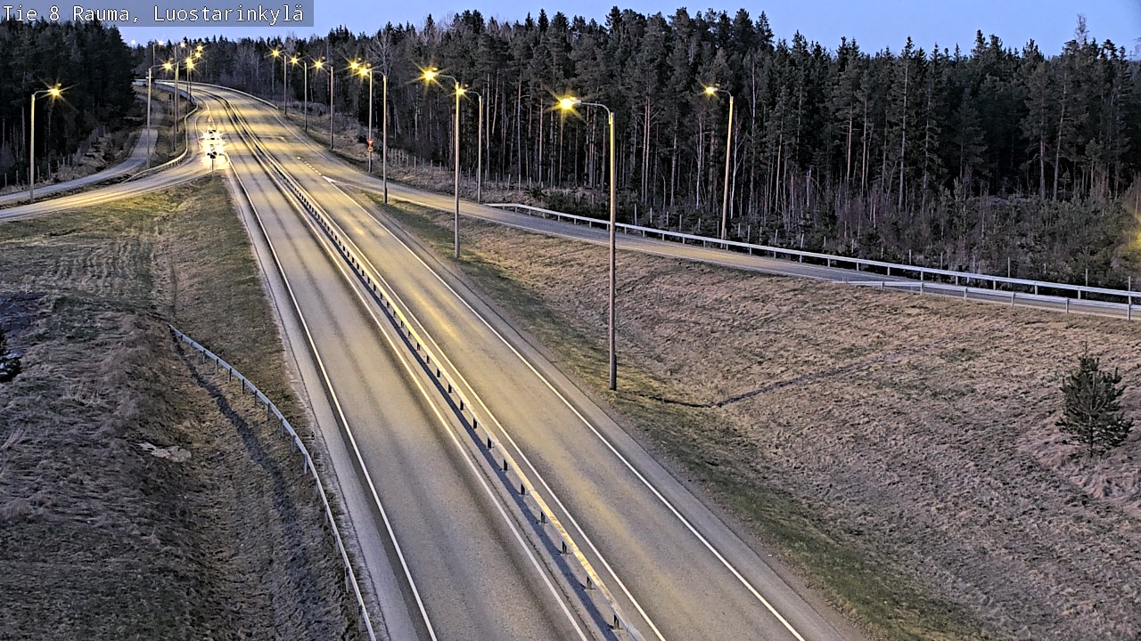 Kelikamerat Kuva Tie 8 Rauma, Luostarinkylä, Rauma, Satakunta