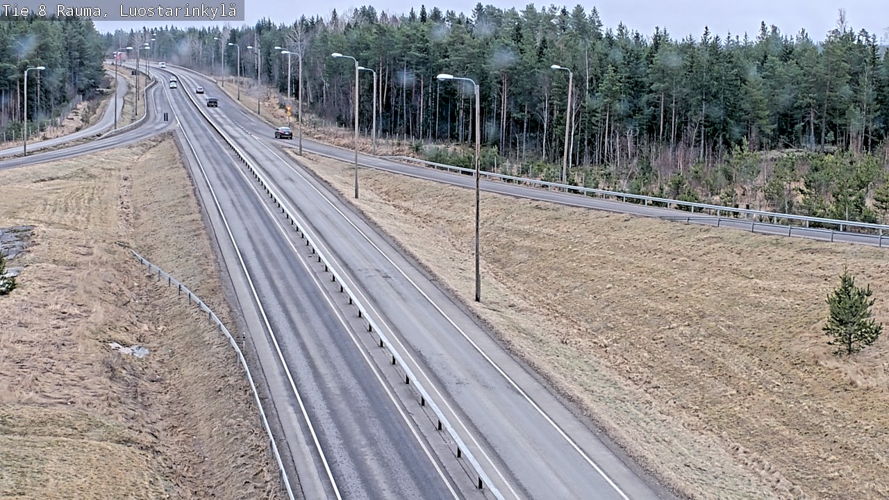 Weather Camera Image Road 8 Rauma, Luostarinkylä, Rauma, Satakunta