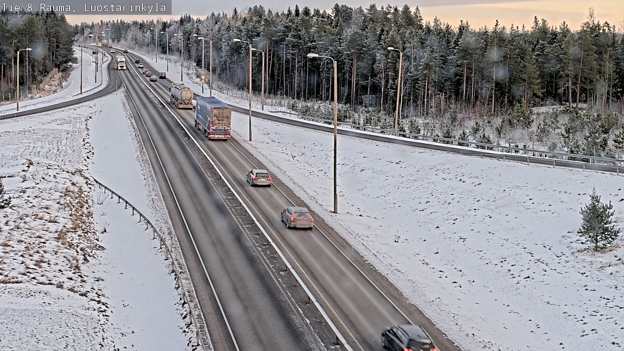 Kelikamerat Kuva Tie 8 Rauma, Luostarinkylä, Rauma, Satakunta