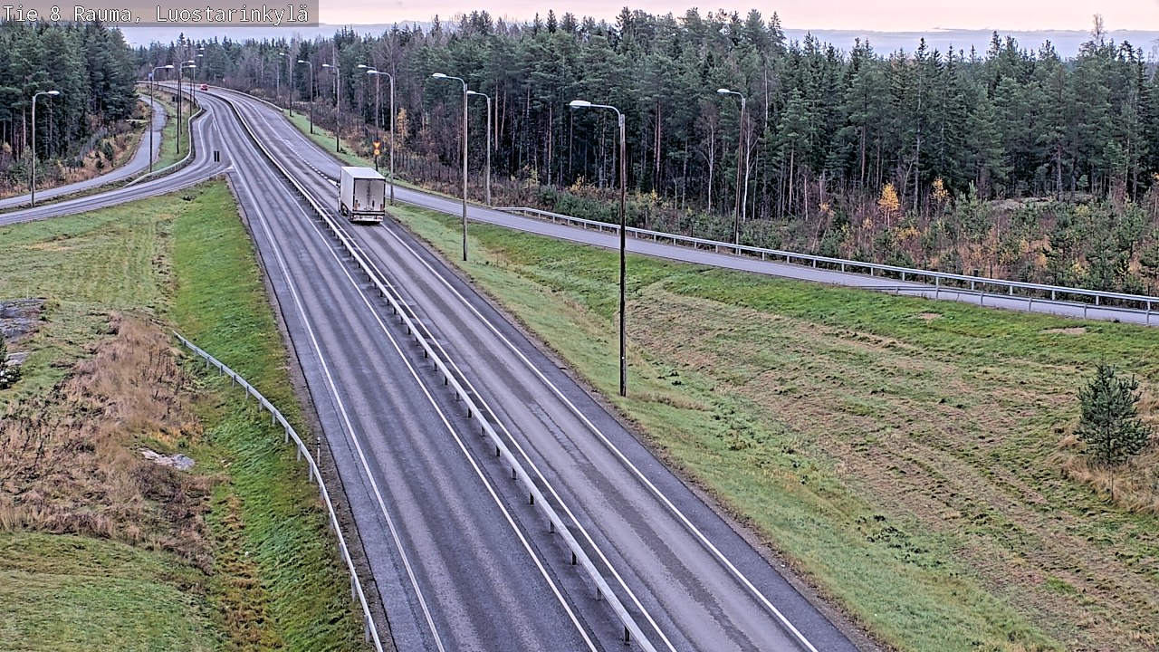 Kelikamerat Kuva Tie 8 Rauma, Luostarinkylä, Rauma, Satakunta