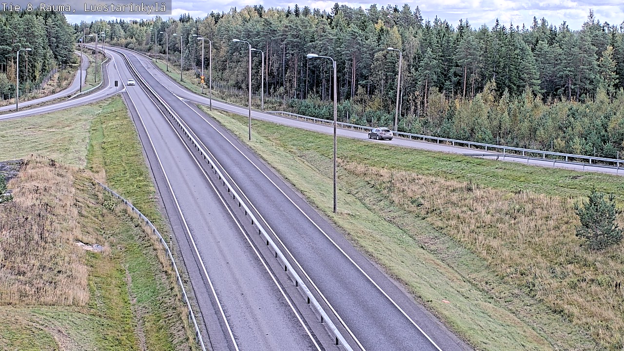 Weather Camera Image Road 8 Rauma, Luostarinkylä, Rauma, Satakunta