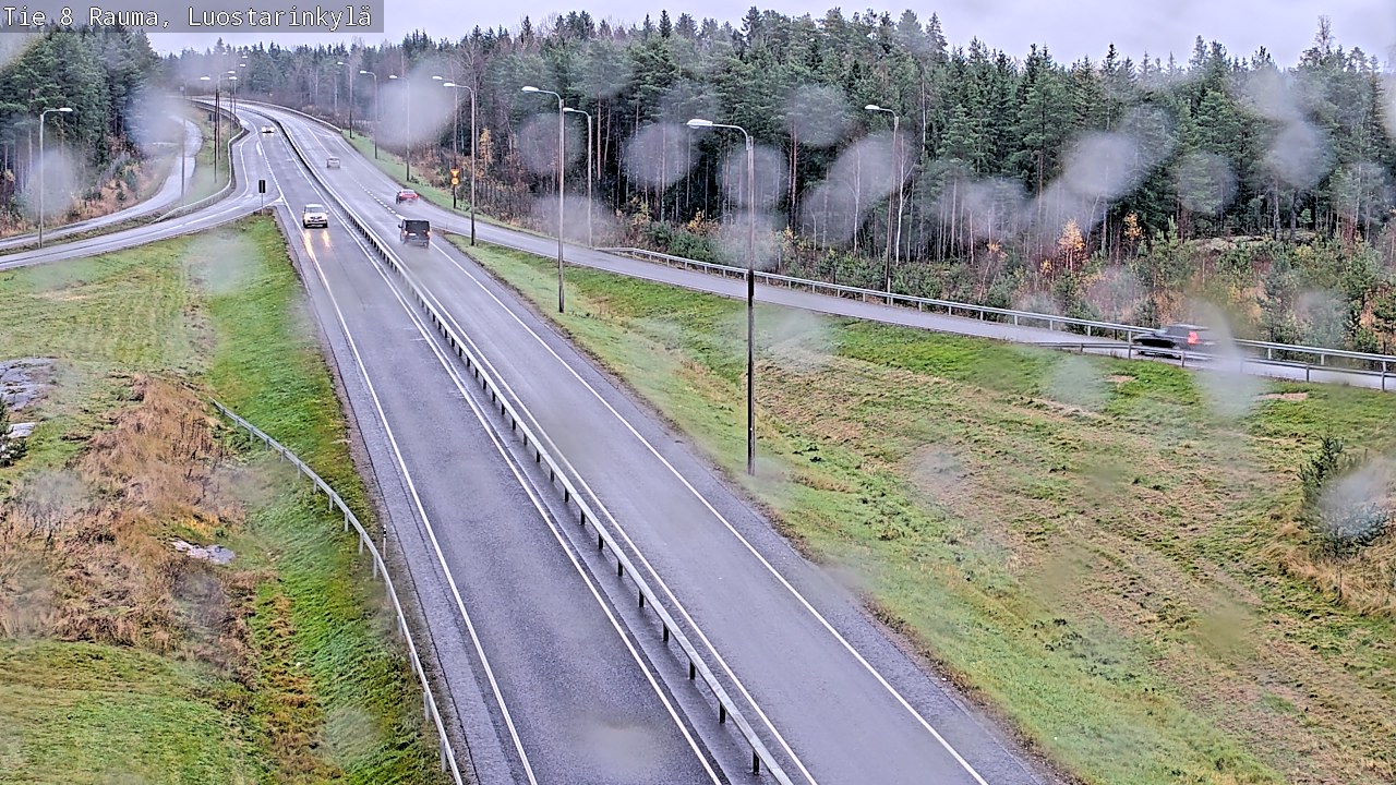 Kelikamerat Kuva Tie 8 Rauma, Luostarinkylä, Rauma, Satakunta