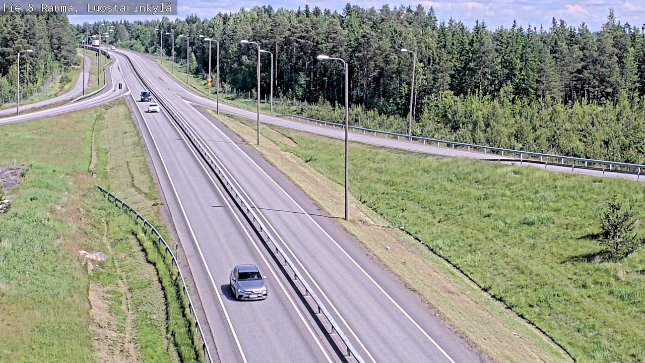 Kelikamerat Kuva Tie 8 Rauma, Luostarinkylä, Rauma, Satakunta