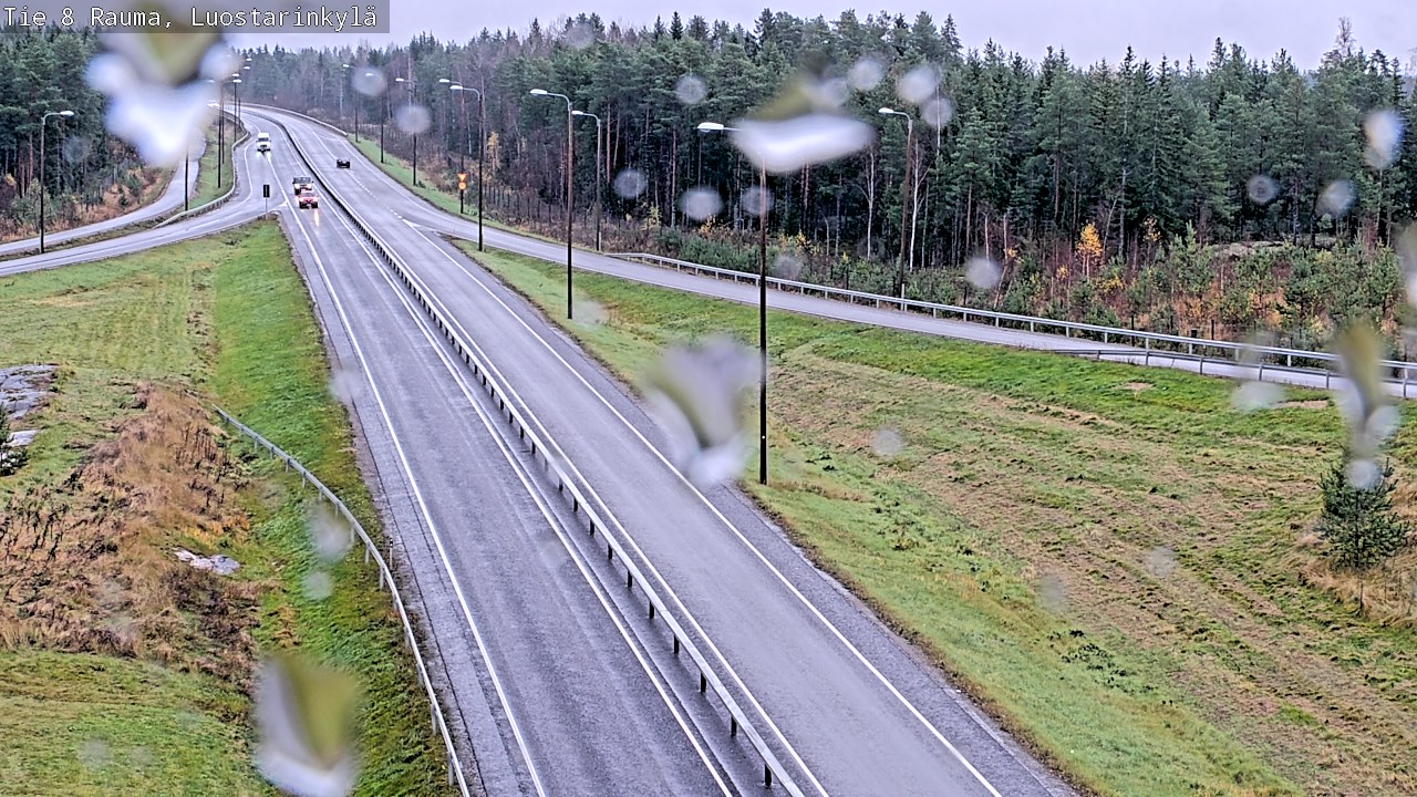 Kelikamerat Kuva Tie 8 Rauma, Luostarinkylä, Rauma, Satakunta