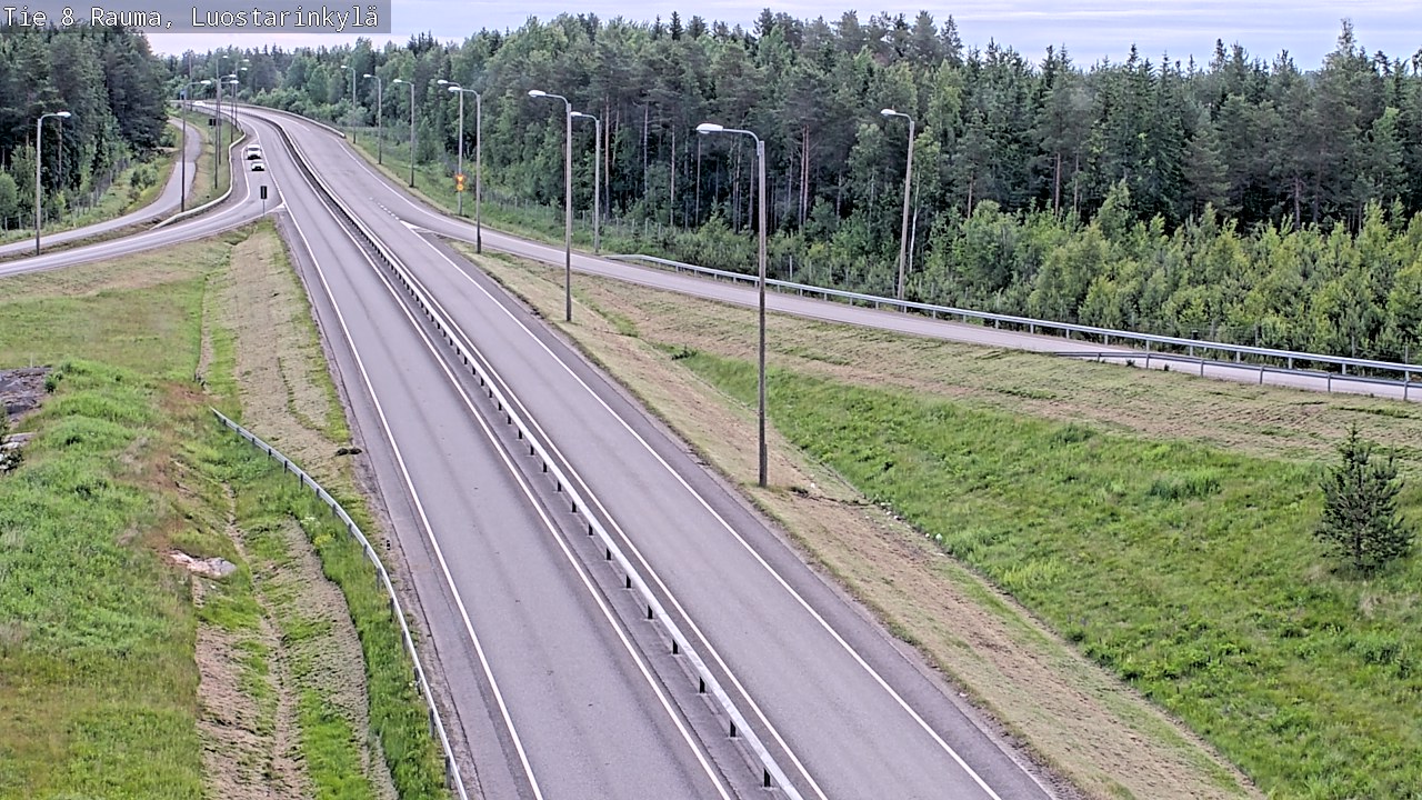 Kelikamerat Kuva Tie 8 Rauma, Luostarinkylä, Rauma, Satakunta