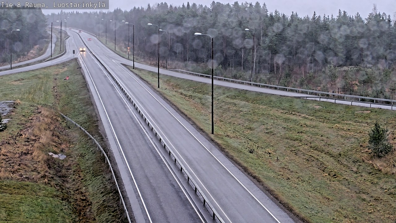 Kelikamerat Kuva Tie 8 Rauma, Luostarinkylä, Rauma, Satakunta