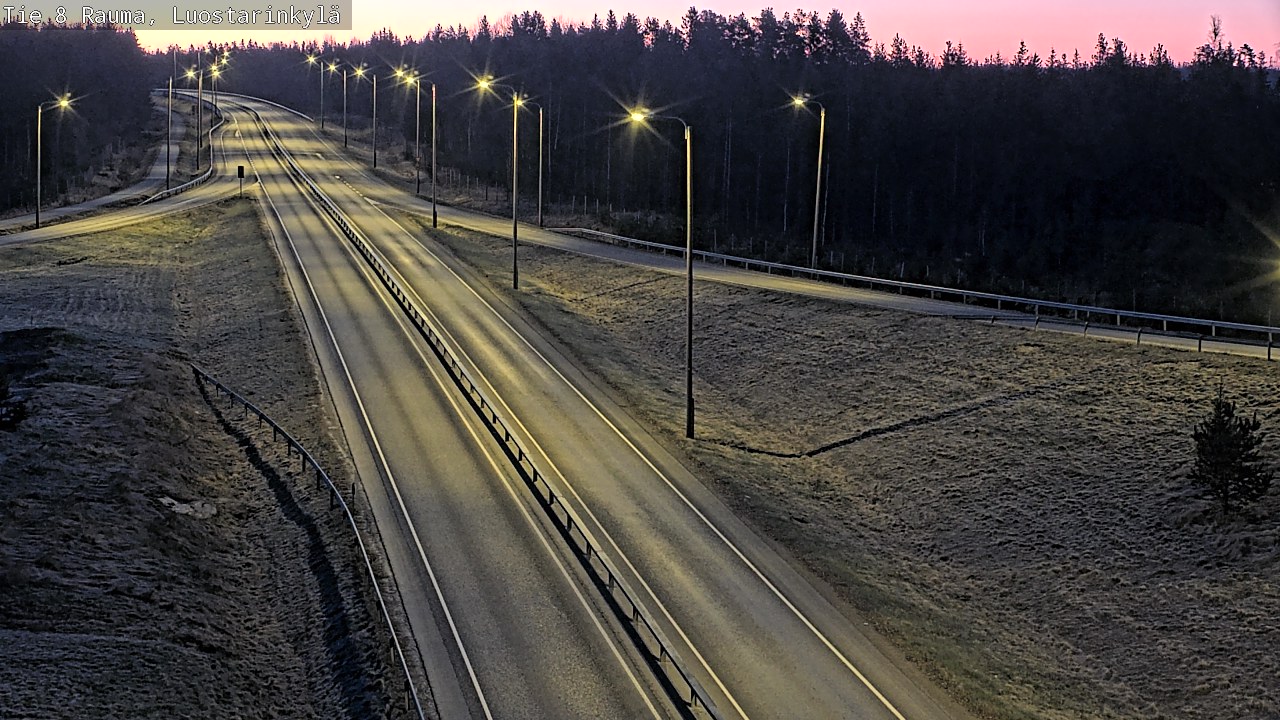 Kelikamerat Kuva Tie 8 Rauma, Luostarinkylä, Rauma, Satakunta