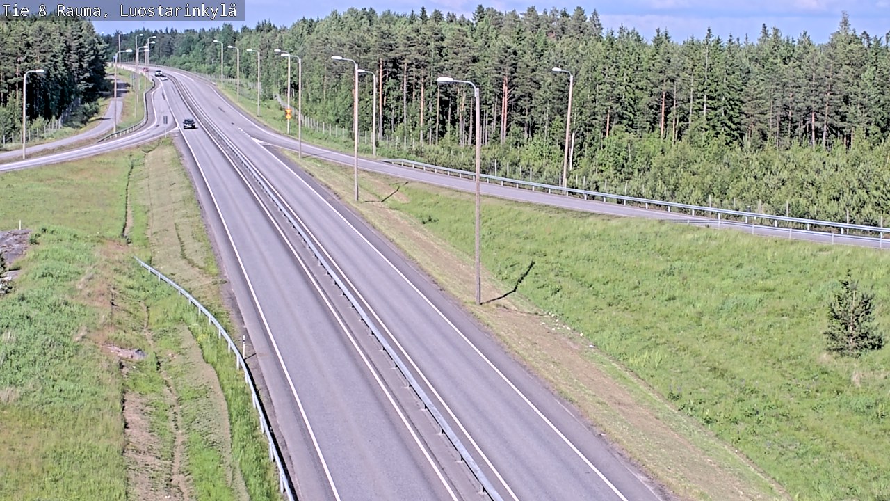 Kelikamerat Kuva Tie 8 Rauma, Luostarinkylä, Rauma, Satakunta