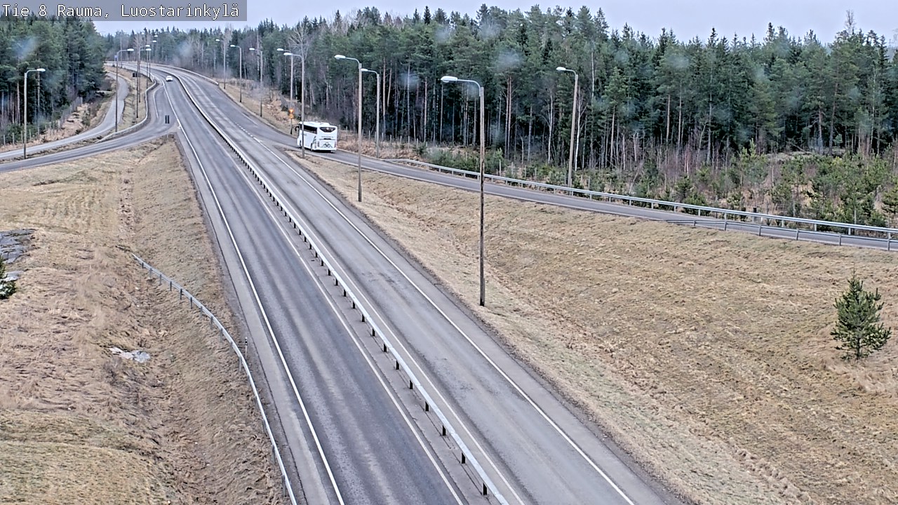 Weather Camera Image Road 8 Rauma, Luostarinkylä, Rauma, Satakunta