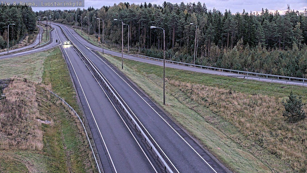 Kelikamerat Kuva Tie 8 Rauma, Luostarinkylä, Rauma, Satakunta