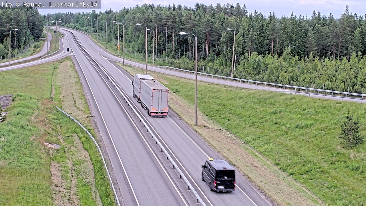 Kelikamerat Kuva Tie 8 Rauma, Luostarinkylä, Rauma, Satakunta