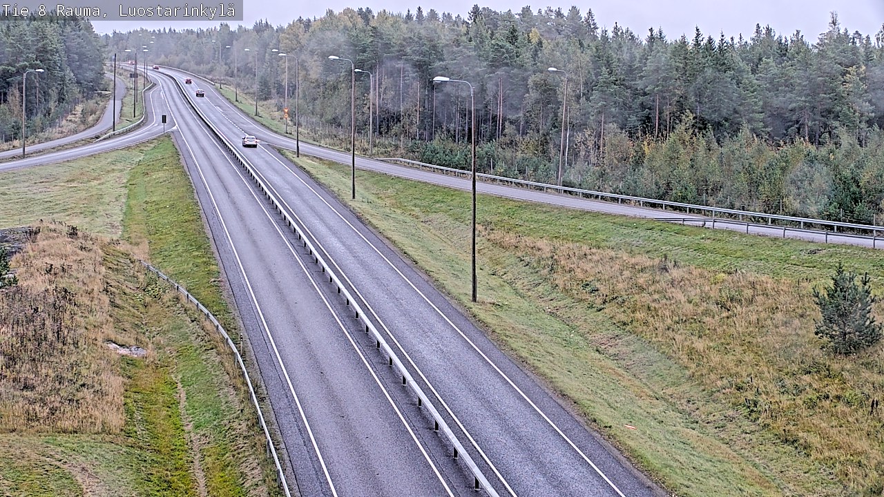 Kelikamerat Kuva Tie 8 Rauma, Luostarinkylä, Rauma, Satakunta