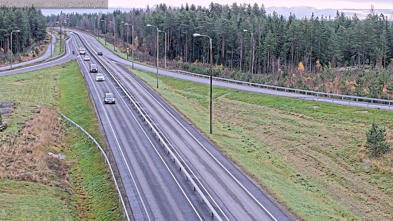 Kelikamerat Kuva Tie 8 Rauma, Luostarinkylä, Rauma, Satakunta