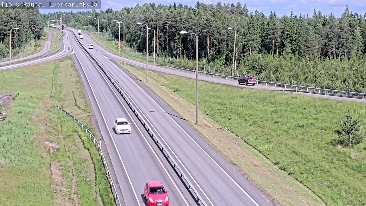 Kelikamerat Kuva Tie 8 Rauma, Luostarinkylä, Rauma, Satakunta