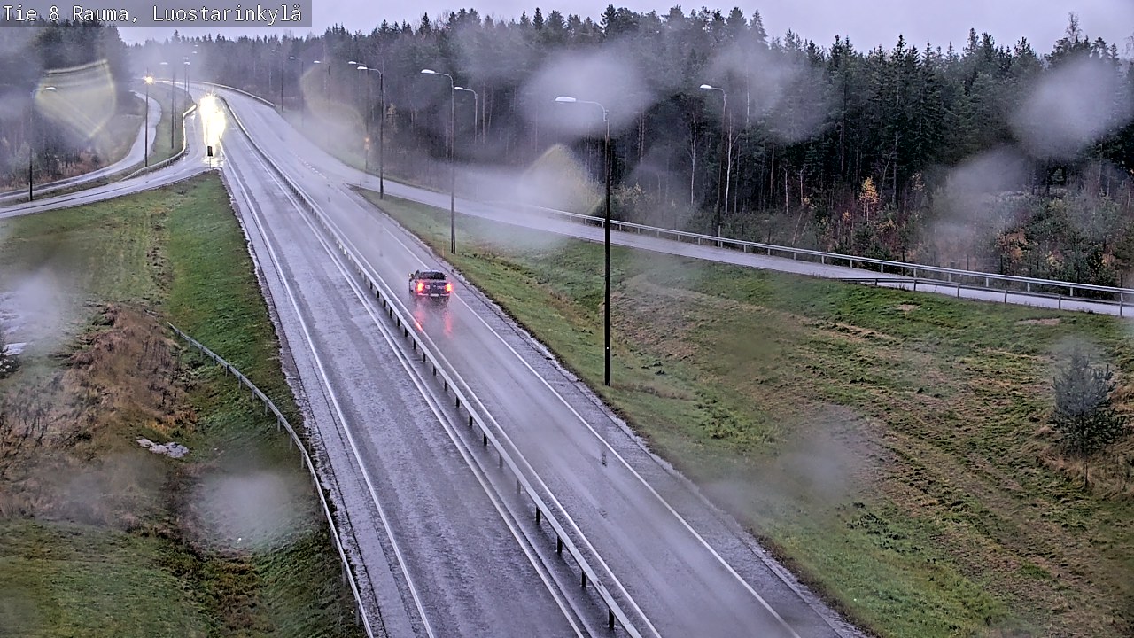 Kelikamerat Kuva Tie 8 Rauma, Luostarinkylä, Rauma, Satakunta