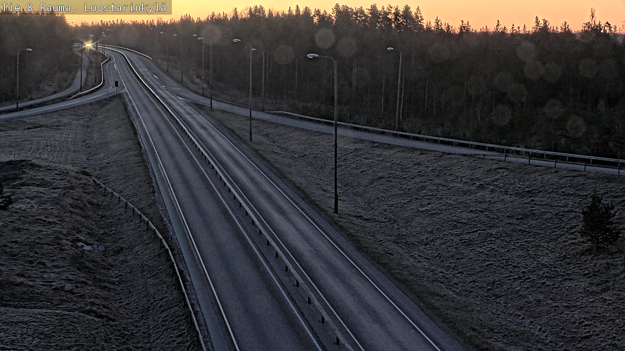 Kelikamerat Kuva Tie 8 Rauma, Luostarinkylä, Rauma, Satakunta