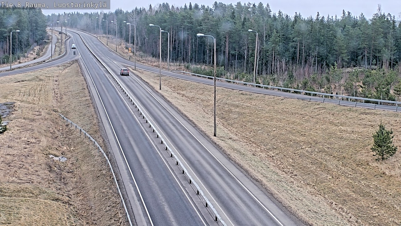 Weather Camera Image Road 8 Rauma, Luostarinkylä, Rauma, Satakunta