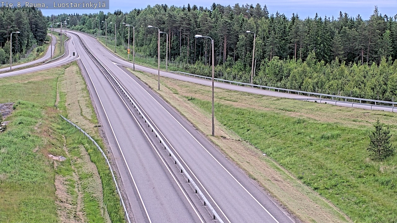 Kelikamerat Kuva Tie 8 Rauma, Luostarinkylä, Rauma, Satakunta