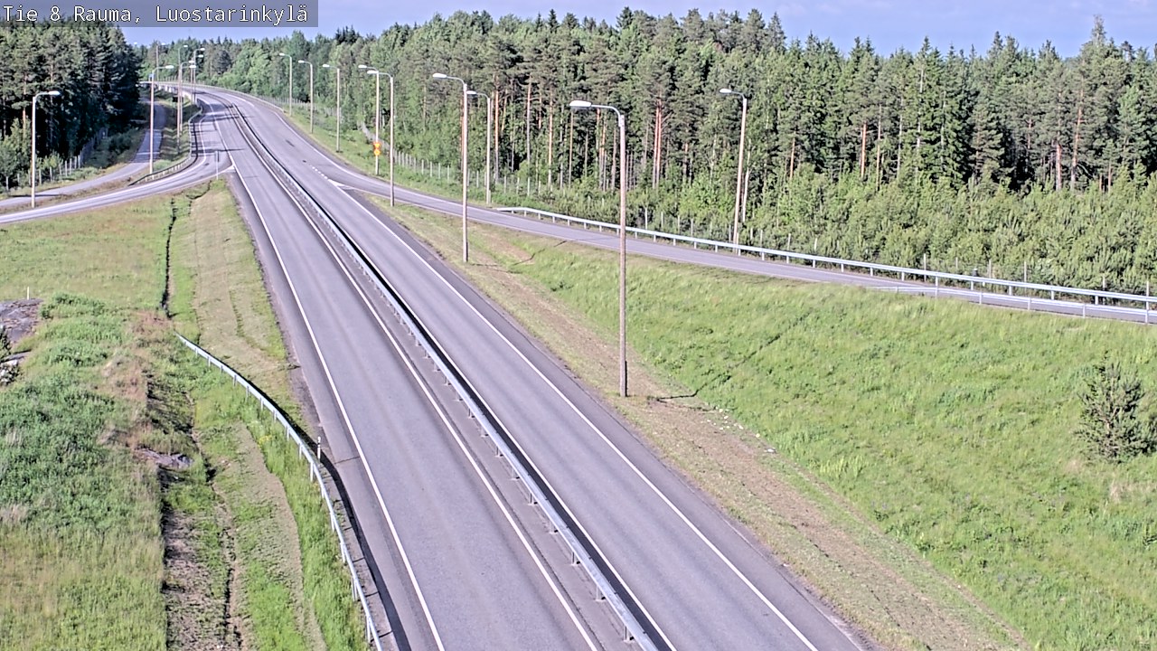 Kelikamerat Kuva Tie 8 Rauma, Luostarinkylä, Rauma, Satakunta