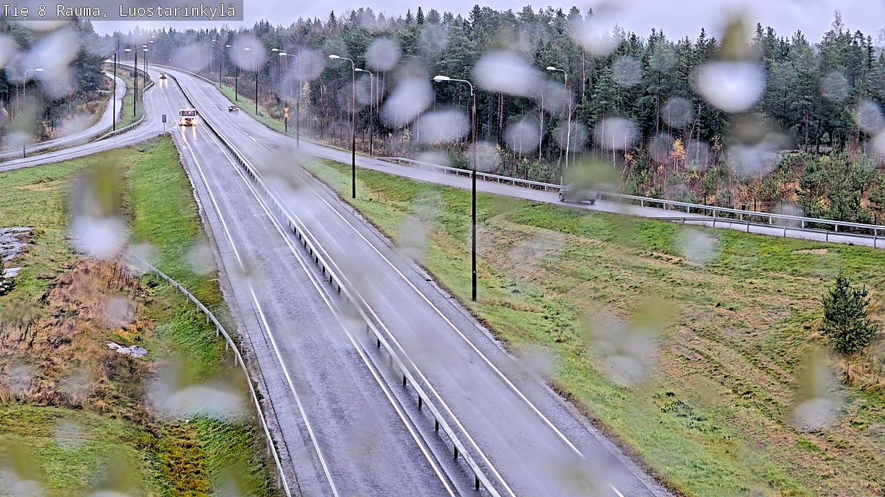 Kelikamerat Kuva Tie 8 Rauma, Luostarinkylä, Rauma, Satakunta